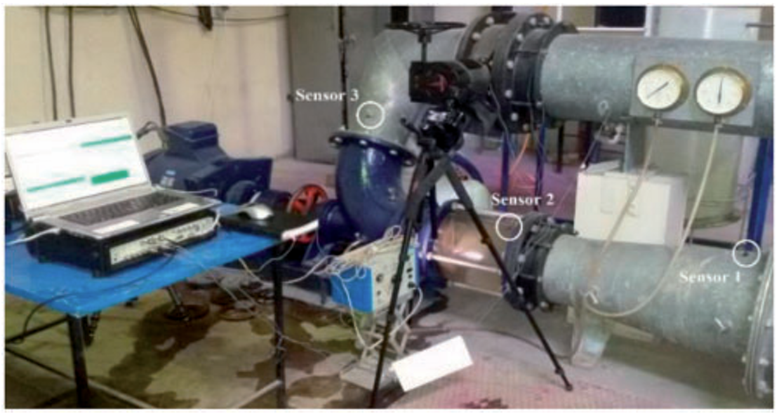 Figure for Cavitation intensity monitoring in an axial flow pump based on vibration signals using multi-class support vector machine